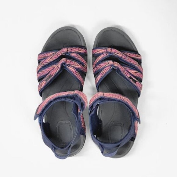 TEVA Women's Tirra Sport Hiking Sandal multi colorway Size 8 EUC - Picture 4 of 10